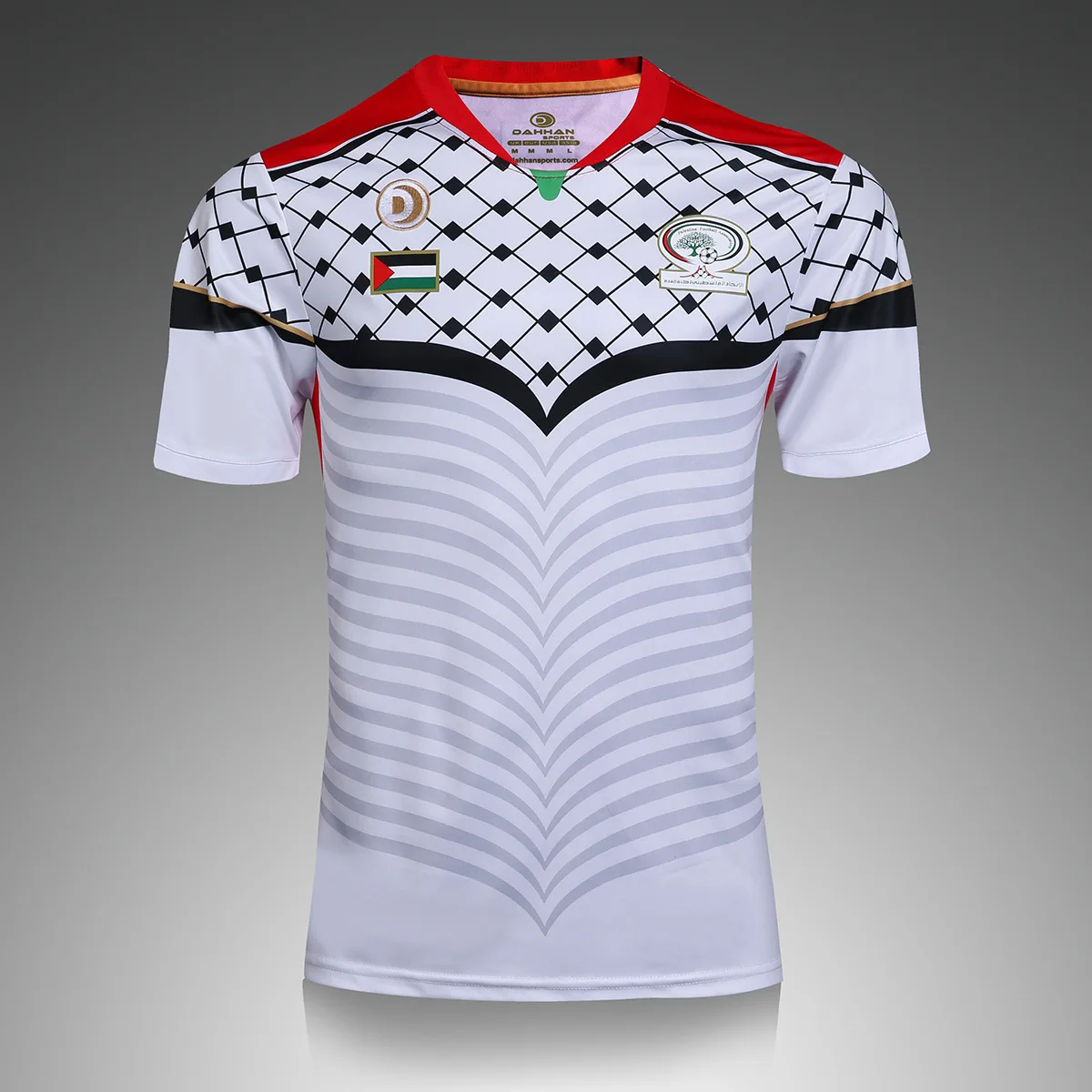 16-17 巴勒斯坦白色 Size:S-XL
