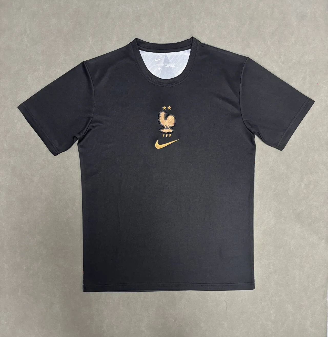 2627法国守门员黑色S-4XL