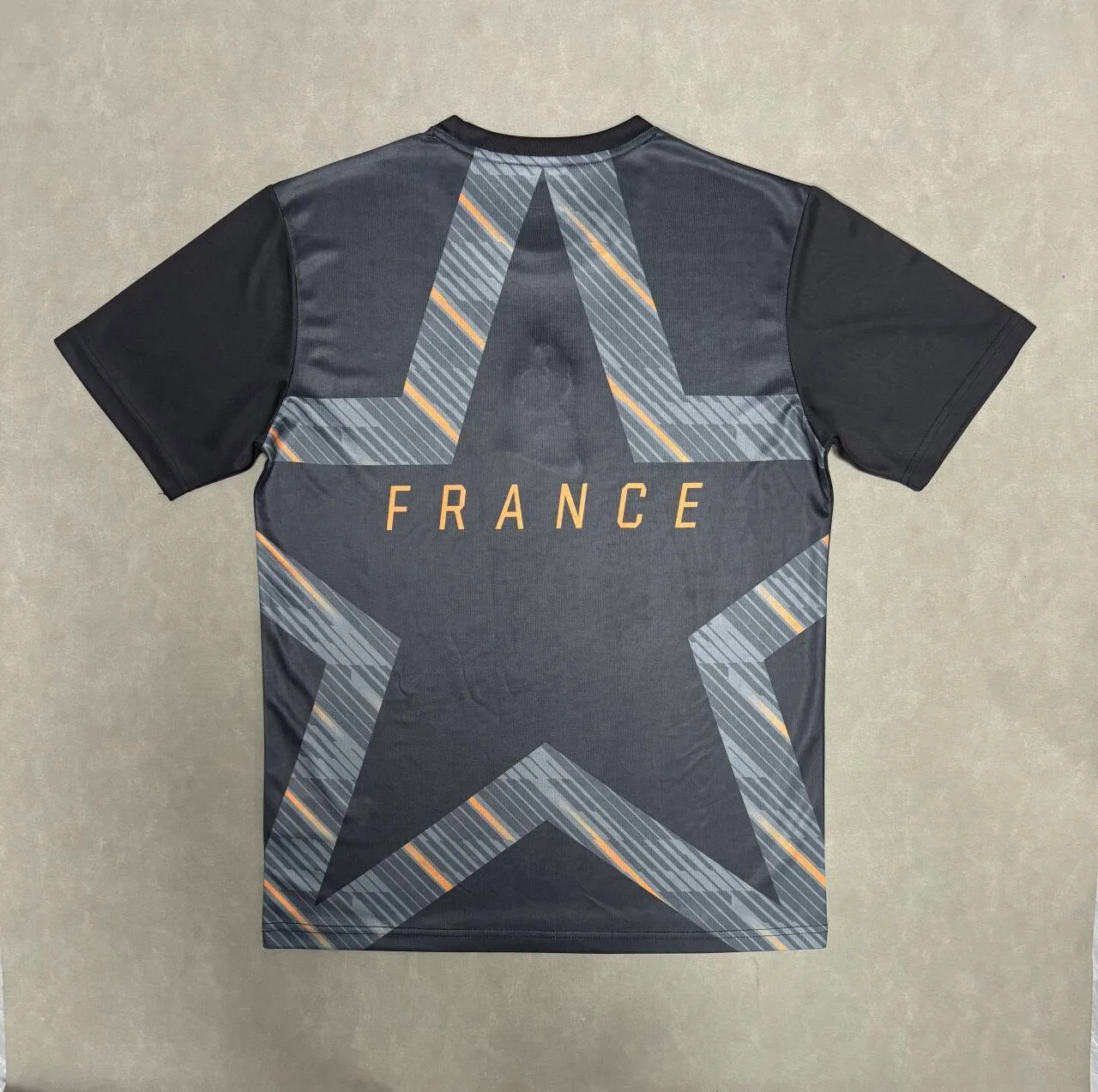2627法国守门员黑色S-4XL