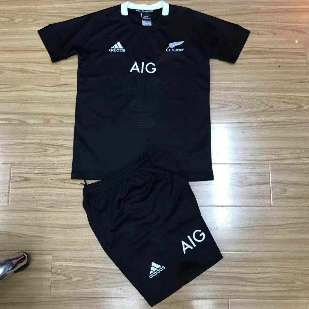2019-2020全黑主场童装16-26 All Black Kids set Rugby jerseys