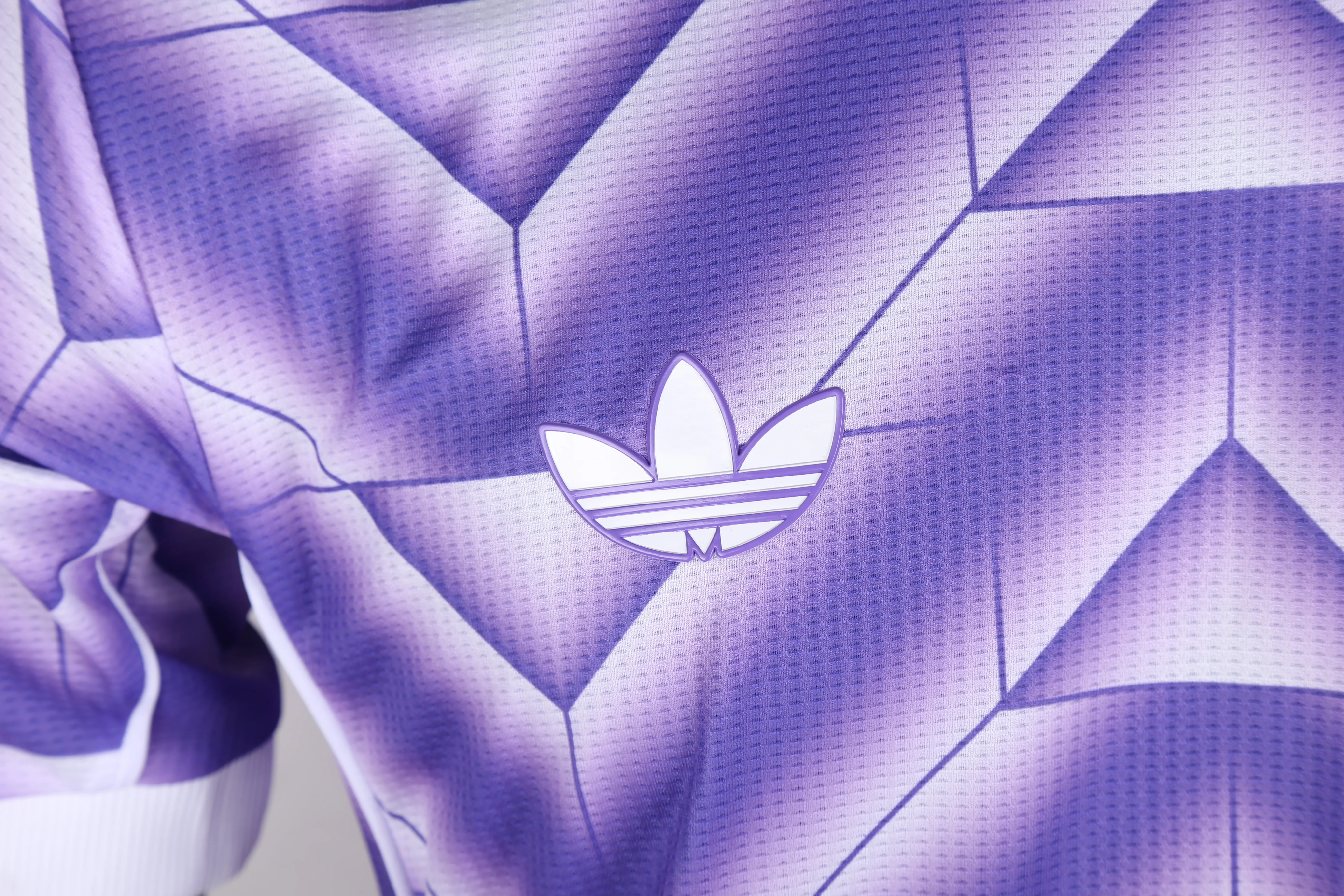 皇马复古风紫色S-XXL
