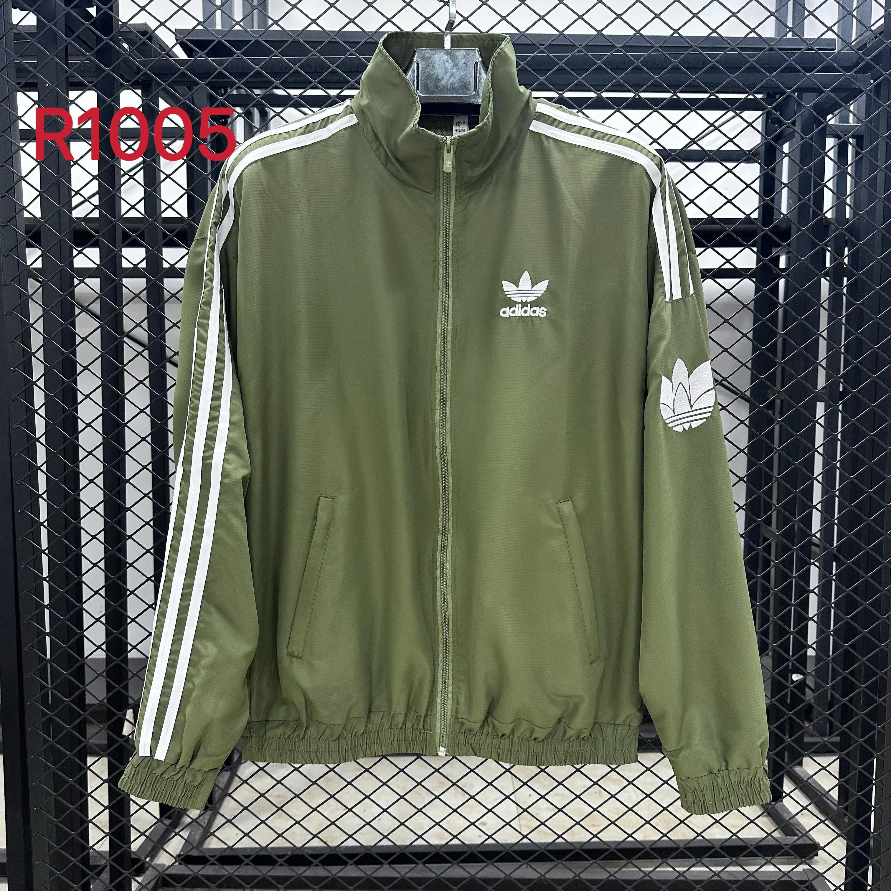 R1005 荷花休闲风衣
