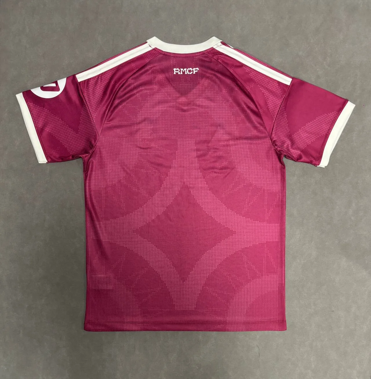 2627皇马二客玫红色S-4XL