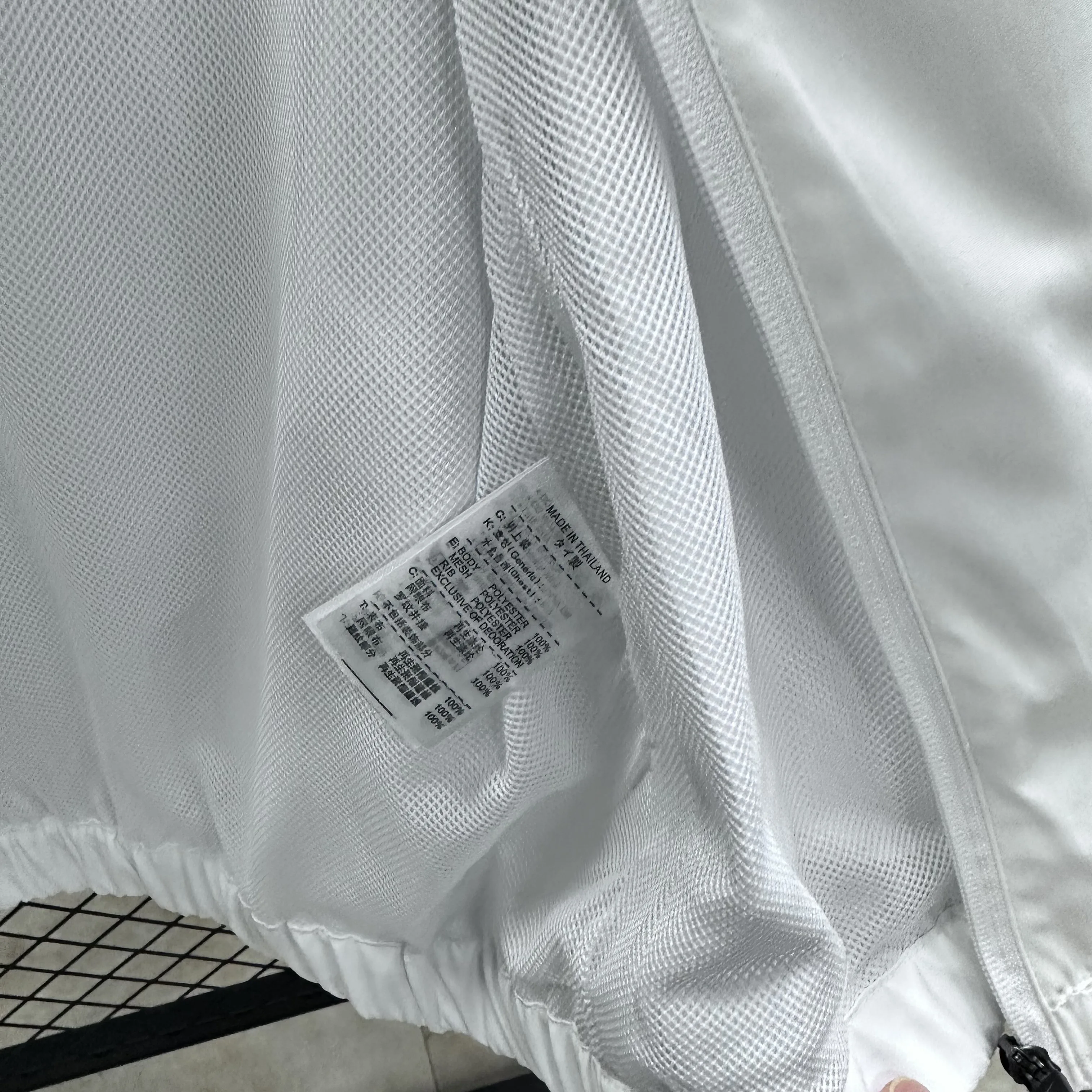 RM1016 热刺白色风衣